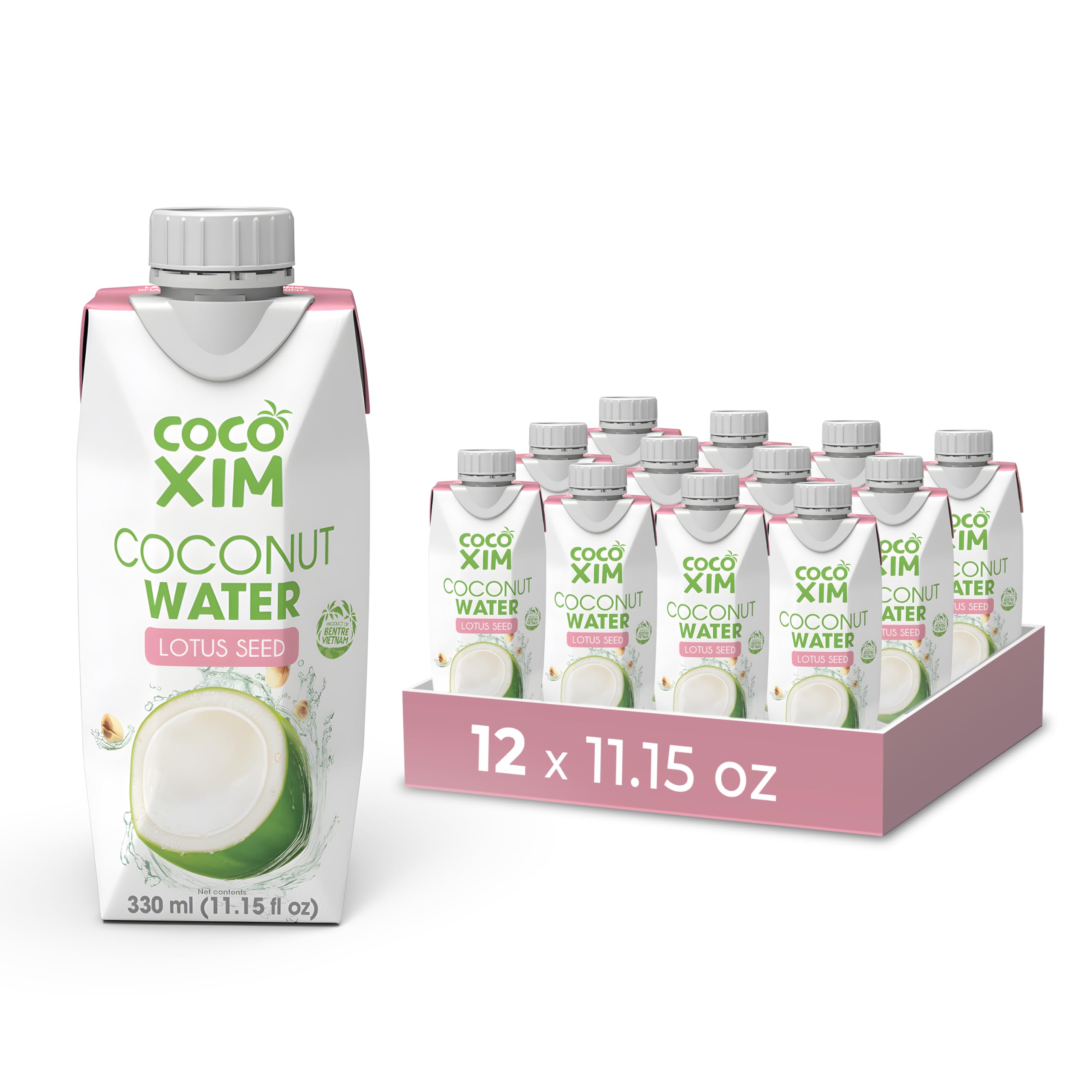 Amazon.com : COCOXIM Ready to Drink Coconut Water with Lotus Seed