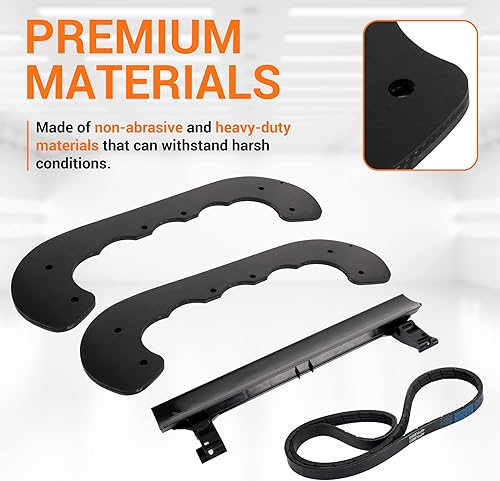 Miniatura 3 de BlueStars 99-9313 Paletas de goma 133-5585 Hoja raspadora 121-6622 Correa de transmisión y kits de hardware - para 210 221 421QE 421QR 621E 621QZE