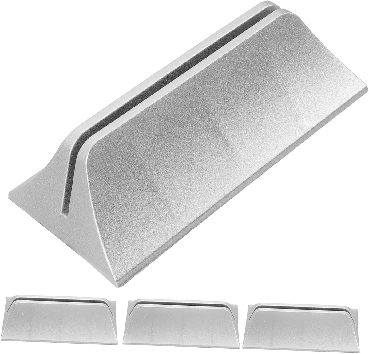 Ciieeo 4pcs Thickened Plastic Divider Base for Household Screens Removable Office Divider Clamps for Folding Screens and Partitions Compact Stand for Home and Apartment Furniture