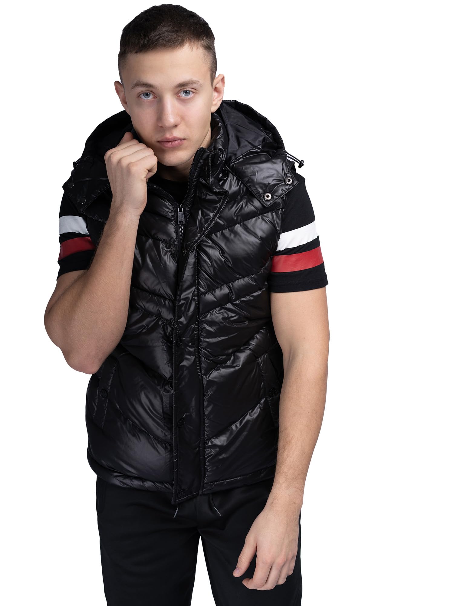 Lonsdale men's vest with hood ALLERSTON 3XL