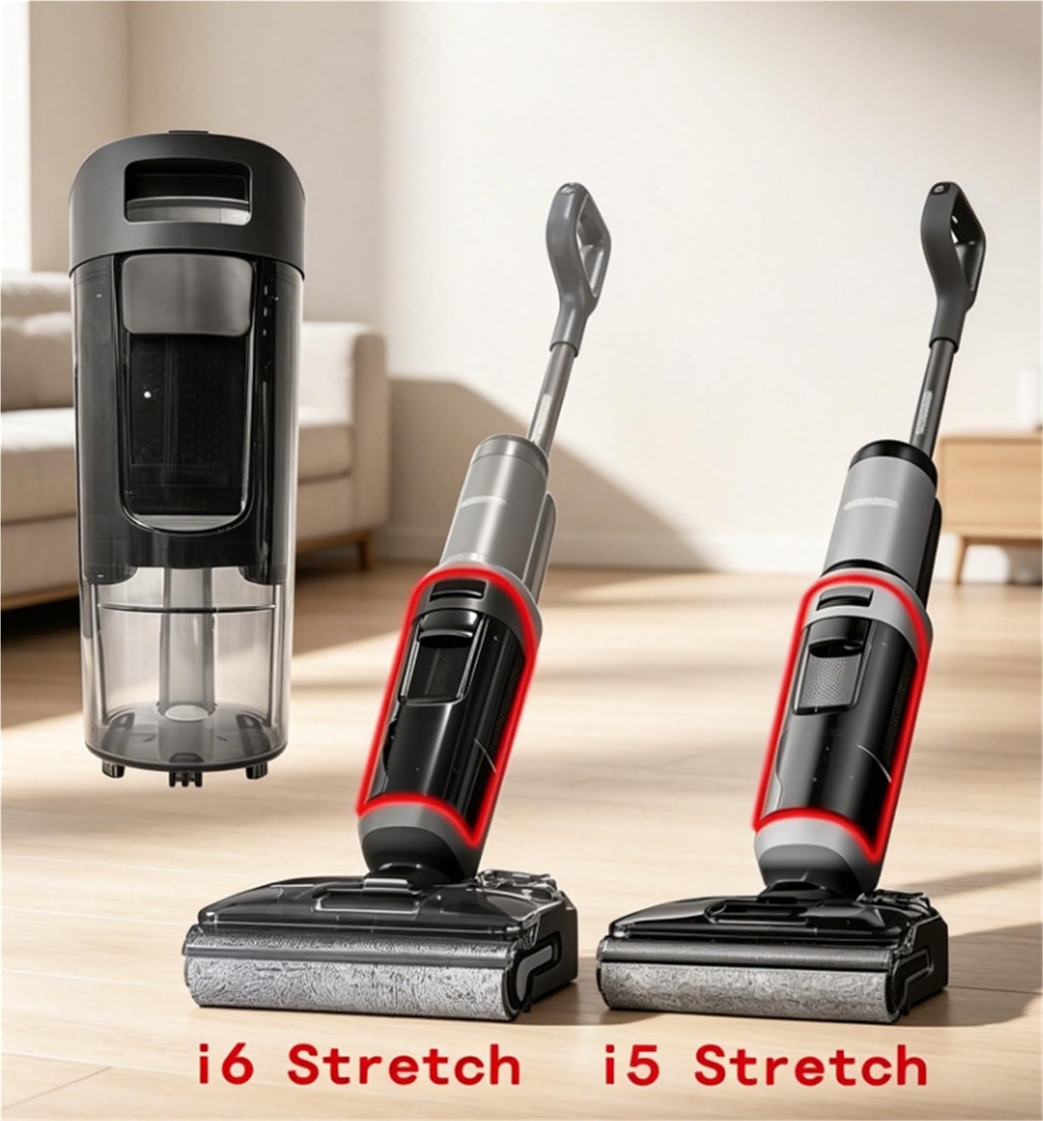 Recambio Depósito Agua Sucia Compatible Con Tineco Floor ONE I6/i5 Stretch Aspirador Seco Húmedo - Repuestos, Aguas Residuales