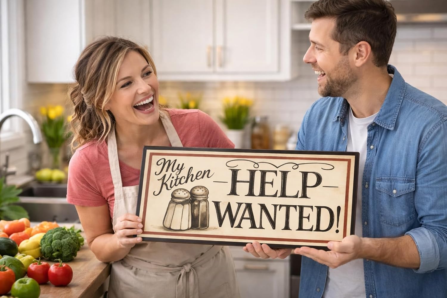 Funny Kitchen Sign Wall Decor, Help Wanted Sign, Coffee Bar Sign, Rustic Farmhouse Kitchen Decor, Vintage Wooden Kitchen Sign, Coffee Station Decor, Funny Kitchen Wall Art, Gift for Coffee Lovers. image 5