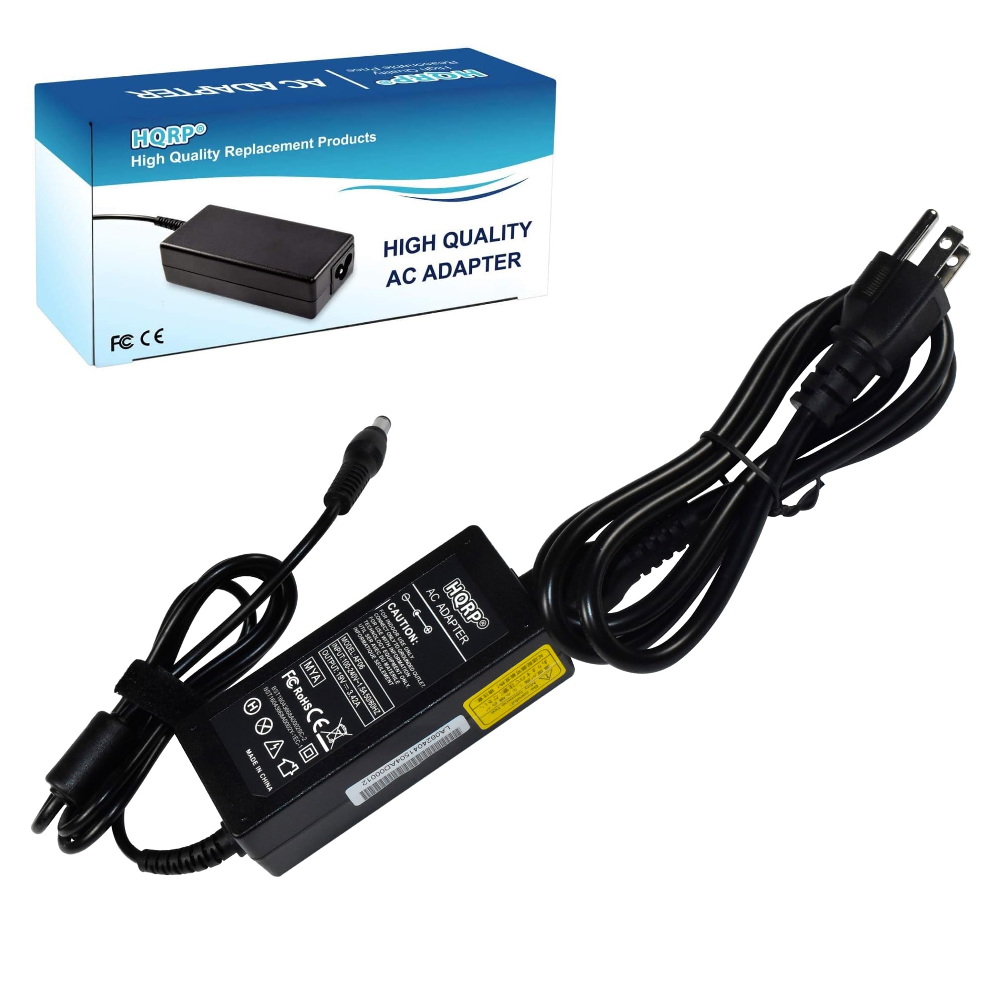 HQRP AC Adapter Compatible with HP Pavilion 20xi 22fi 22bw 22cwa