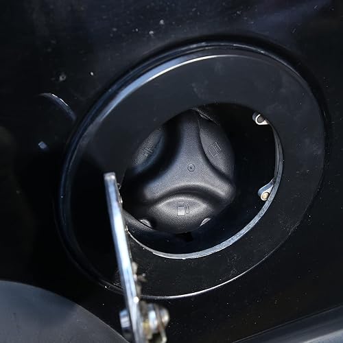 Miniatura 6 de Tapa de gasolina del tanque de combustible 25827646 compatible con Hummer H2 2004, 2005, 2006, 2007, 2007, 2008, 2009, 2010, Hummer H3T 2009 2010