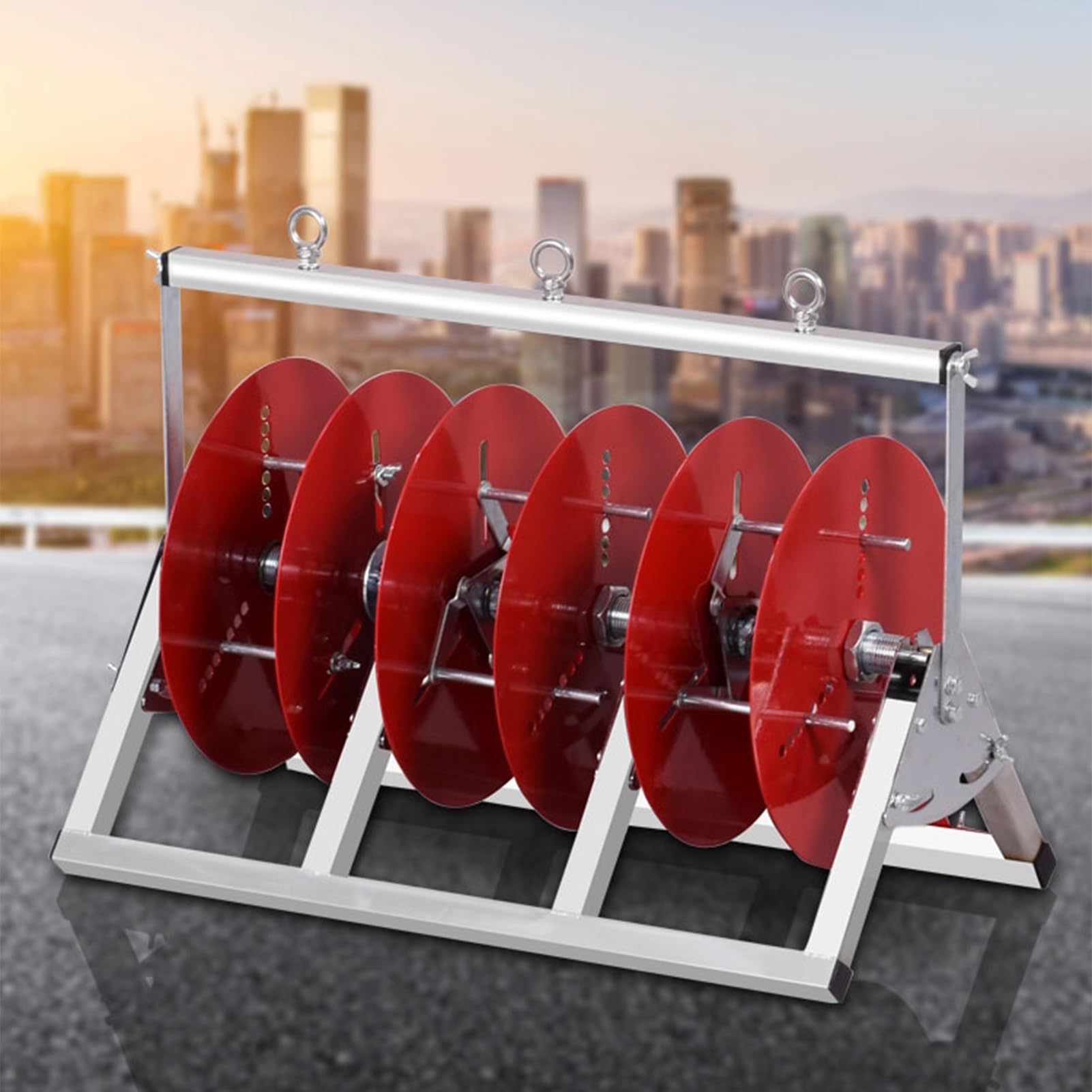 Estante para carretes de Alambre, dispensador de carretes de Alambre, Soporte de Almacenamiento de carretes de Alta Resistencia, para Uso minorista Industrial eléctrico, Capacidad