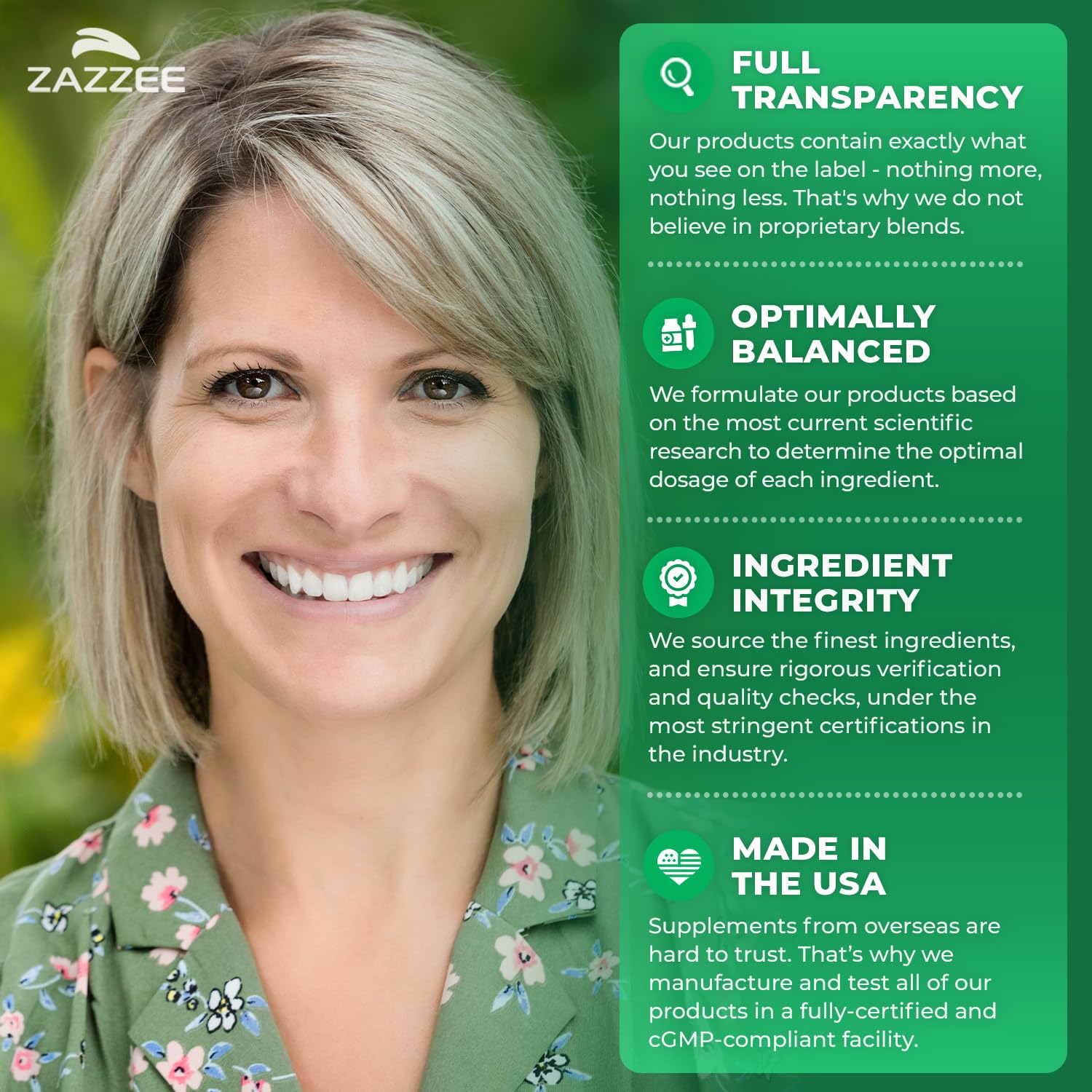 Zazzee USDA Organic Kelp Iodine 30:1 Extract, 300 mcg per Capsule, Vegan — Amazon image 6