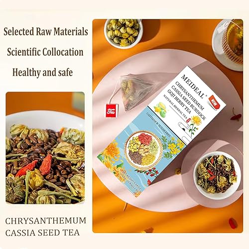 Vista 24 de 120 bolsas de té de cúrcuma jengibre y canela de alta calidad, mezcla de ingredientes 100% naturales, té de hierbas de jengibre puro