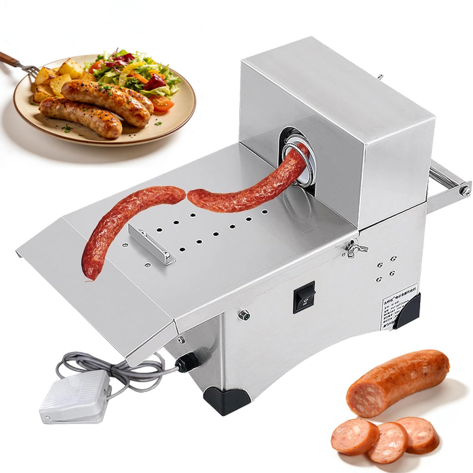 Macchina automatica della salsiccia dell'acciaio inossidabile