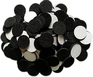 YYCRAFT 200 pcs of Adhesive Felt 1/2"(12mm) Circles for DIY and Sewing Handcraft Various Package Sizes Wholesale, Die Cut DIY Projects
