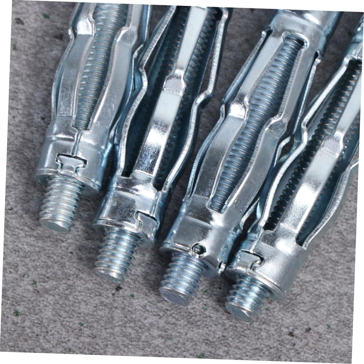 KICHOUSE 19pcs Drywall Anchor Heavy Duty Anchor Screw Kit Setting Tool for Hollow Wall Plasterboard Ground