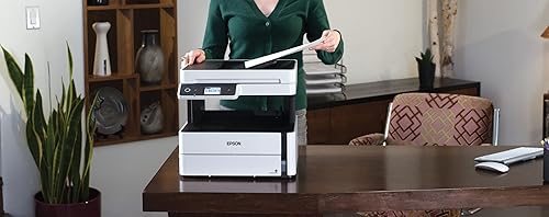 Miniatura 8 de Epson EcoTank ET-M3170 Impresora inalámbrica monocromática todo en uno Supertank con ADF, fax y Ethernet PLUS 2 años de tinta ilimitada*, color