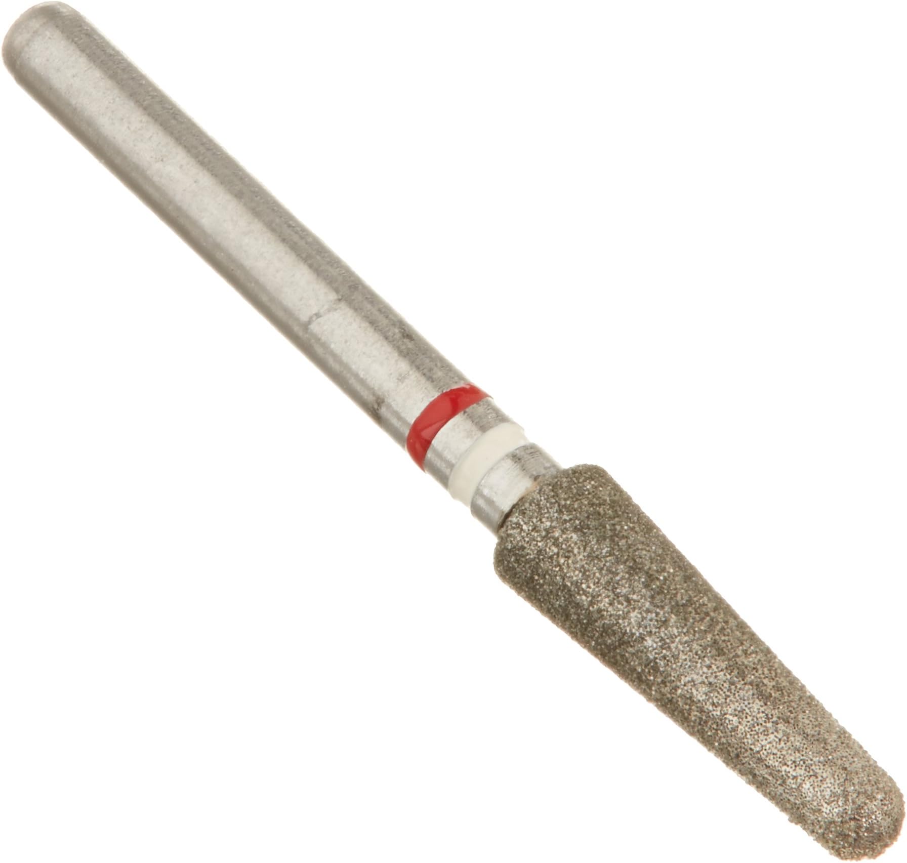 Crosstech Z856/025F Zircon Oxide Prep Diamond Bur for Lithium Disilicate, Friction Grip Shank, Head Size 2.5mm and Head Length 8.0mm, Fine, Pack of 5