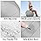 APEXUP Yoga Ball Exercise Ball Anti Slip Heavy Duty for Fitness, Balance & Core Workout (XXL(31~34) 85cm, Silver)
