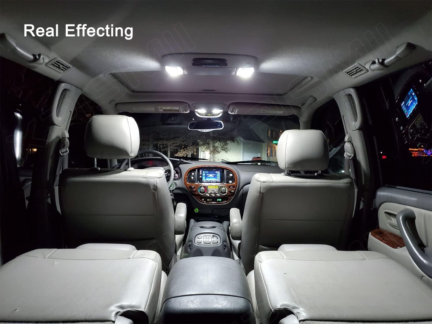 Xpismii 18 Piece 6000K White Expedition LED Interior Light Kit Package Replacement for Ford Expedition 2007 2008 2009 2010 2011 2012 2013 2014 2015 2016 2017, with Placement Diagram and Install Tool