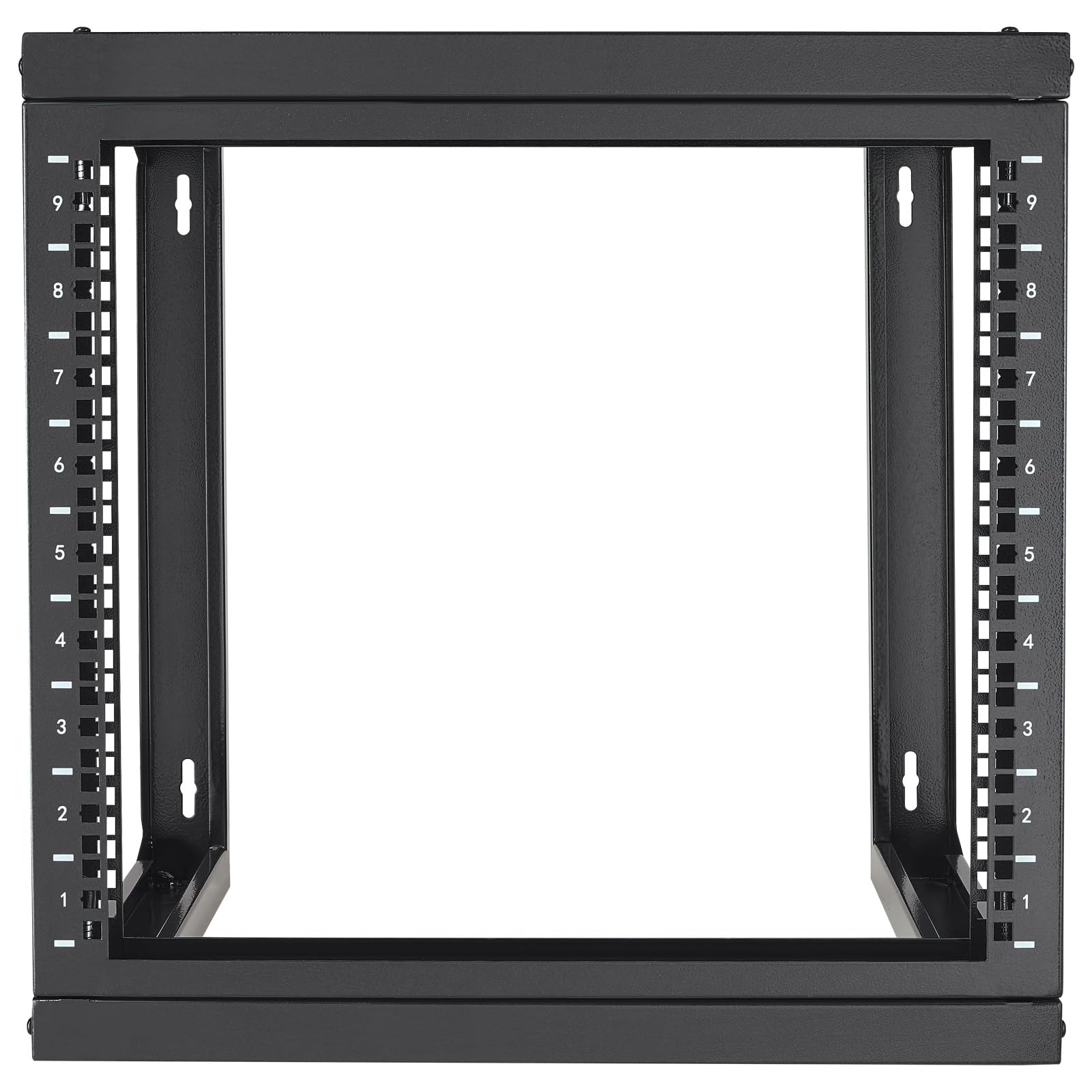 VEVOR 9U Wall Mount Rack, 150 lbs/68.04 kg Max Load Capacity