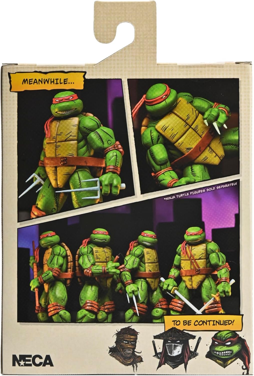 NECA - Teenage Mutant Ninja Turtles (Mirage Comics) – 7" Scale Action Figures - Raphael