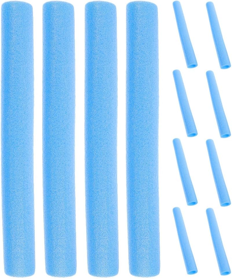 TOYANDONA 12pcs Trampoline Poles Covers: Replacement Trampoline Enclosure Accessories Protective Poles Covers Tube for Safety Protection