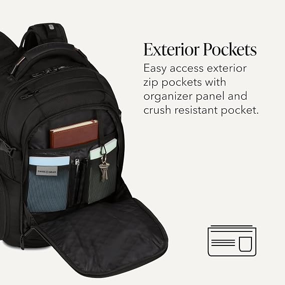 SwissGear 5358 USB Scansmart Laptop Backpack