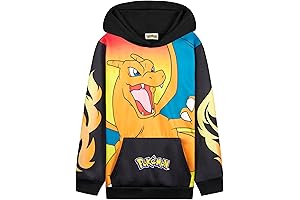 Pokémon Chaizard Printed Hoodie: The Ultimate Symbol of Fire and Might