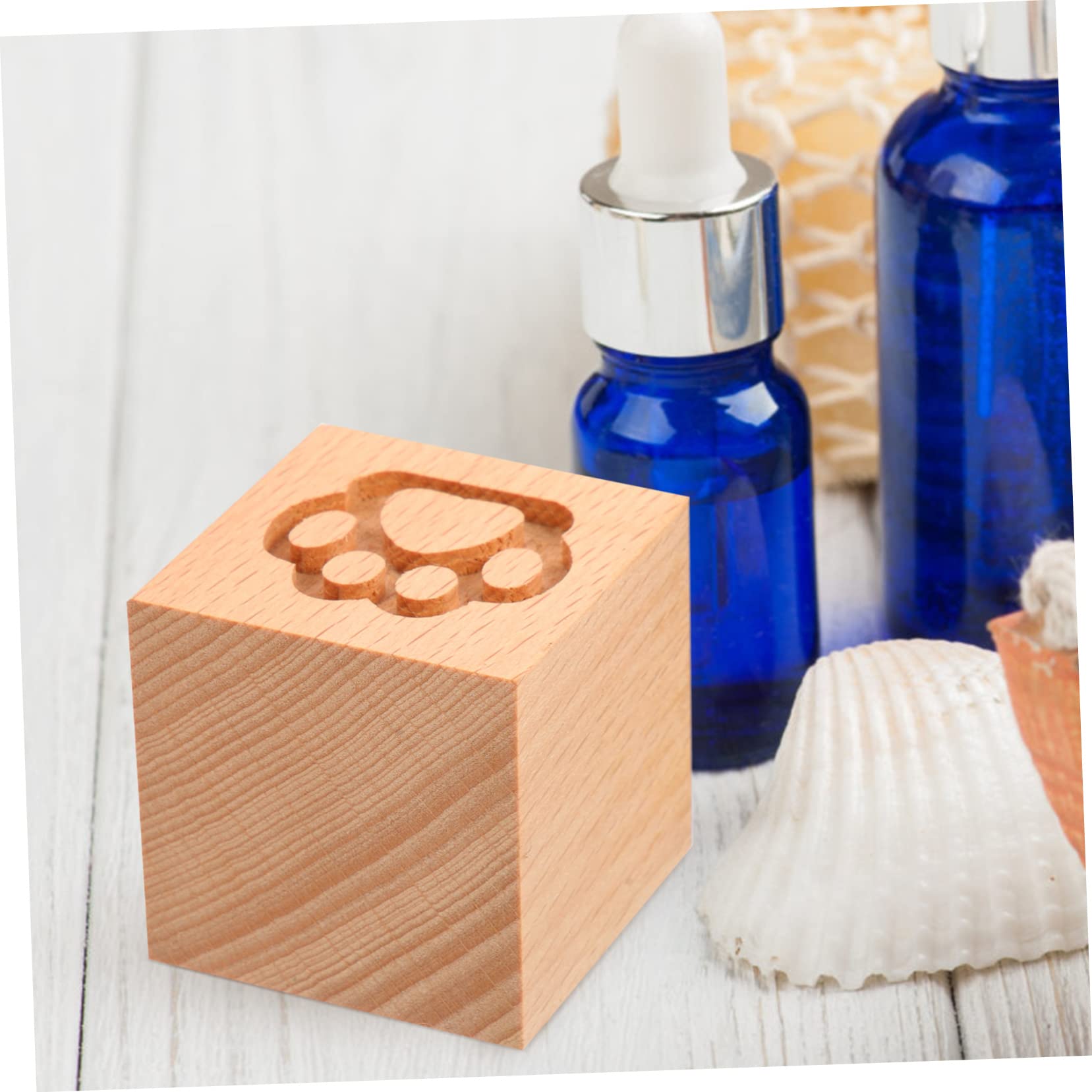 ULTECHNOVO 3piezas Difusor De De Madera De Haya Para Hogar y Oficina Difusor De Aceites Esenciales Para Coche Decoración Natural y Funcional Para Bienestar y Relajación