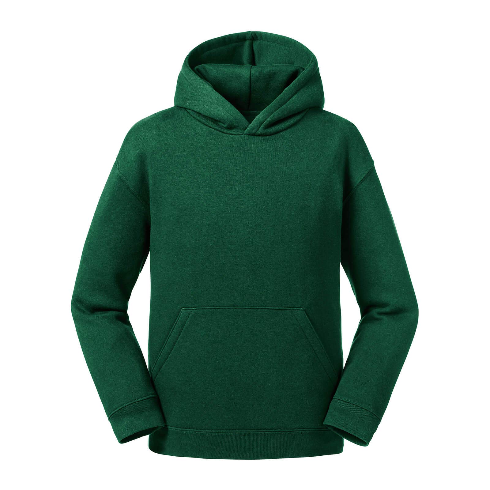 Jerzees Bottle Green Schoolgear Kids Hooded Sweatshirt (140) (Bottle Green), 140