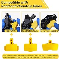 Vista 3 de Kit de purga de frenos CHUMXINY para frenos de disco hidráulicos SHIMANO, TEKTRO, incluyendo líquido de frenos mineral de alto rendimiento (120 ml)