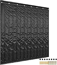 TORIBIO Sound Absorbing Material, Soundproofing Sheet, Soundproofing Door Curtain, Window, Soundproofing, Sound Absorption, Wall, Noise Reduction, Acoustic Recording, Studio, Width 80.9 x Length 9.6 x