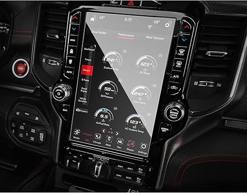 SXCY 2022 2023 2024 2025 Ram Protector de pantalla de 12 pulgadas 2019-2025 Ram 1500 2500 3500 Protector de pantalla táctil 2025 Ram Rebel Limited