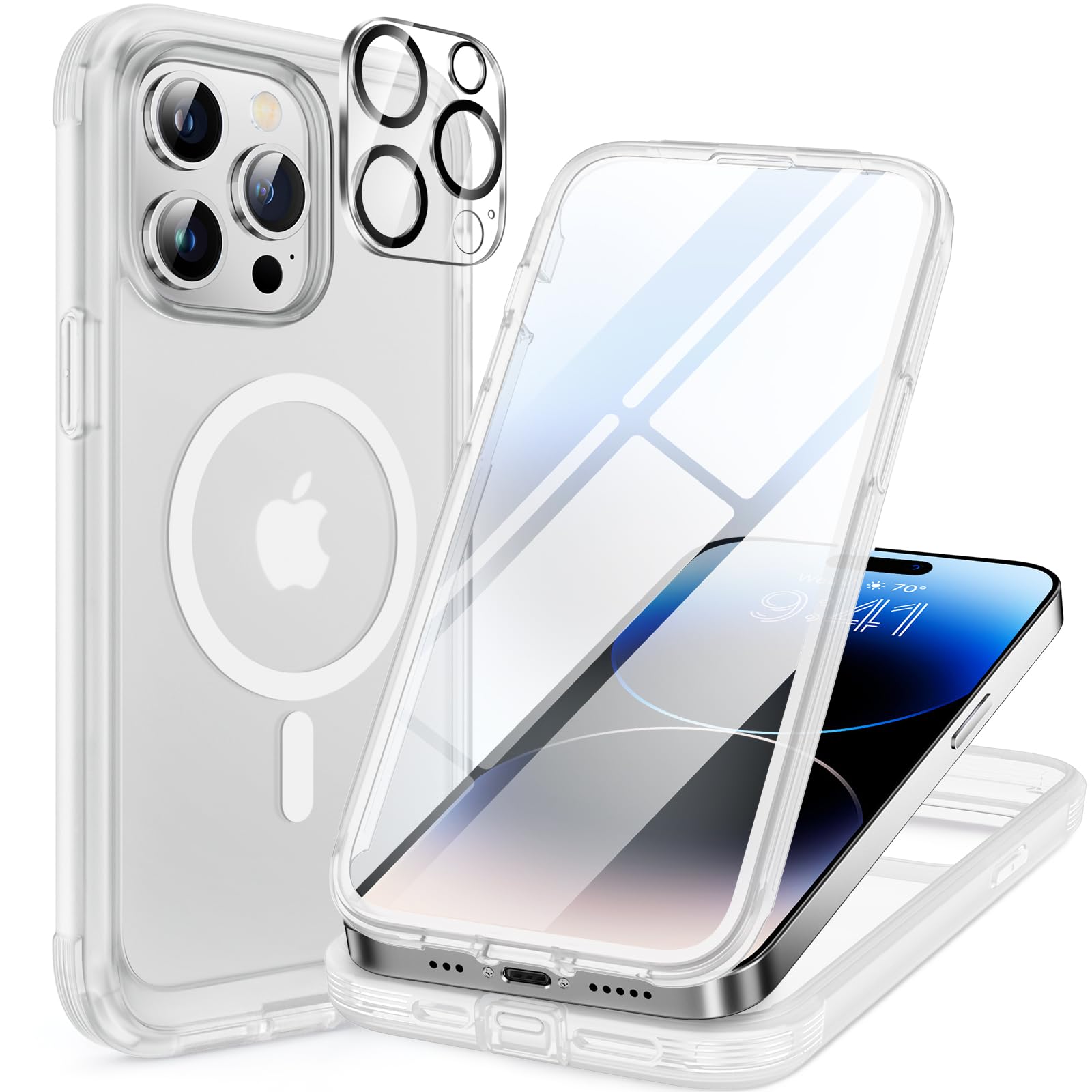 Apple iPhone 14 Pro max 本体 ケース　レンズガラス Amazon.com: Miracase Glass Series Designed for iPhone 14 Pro Max