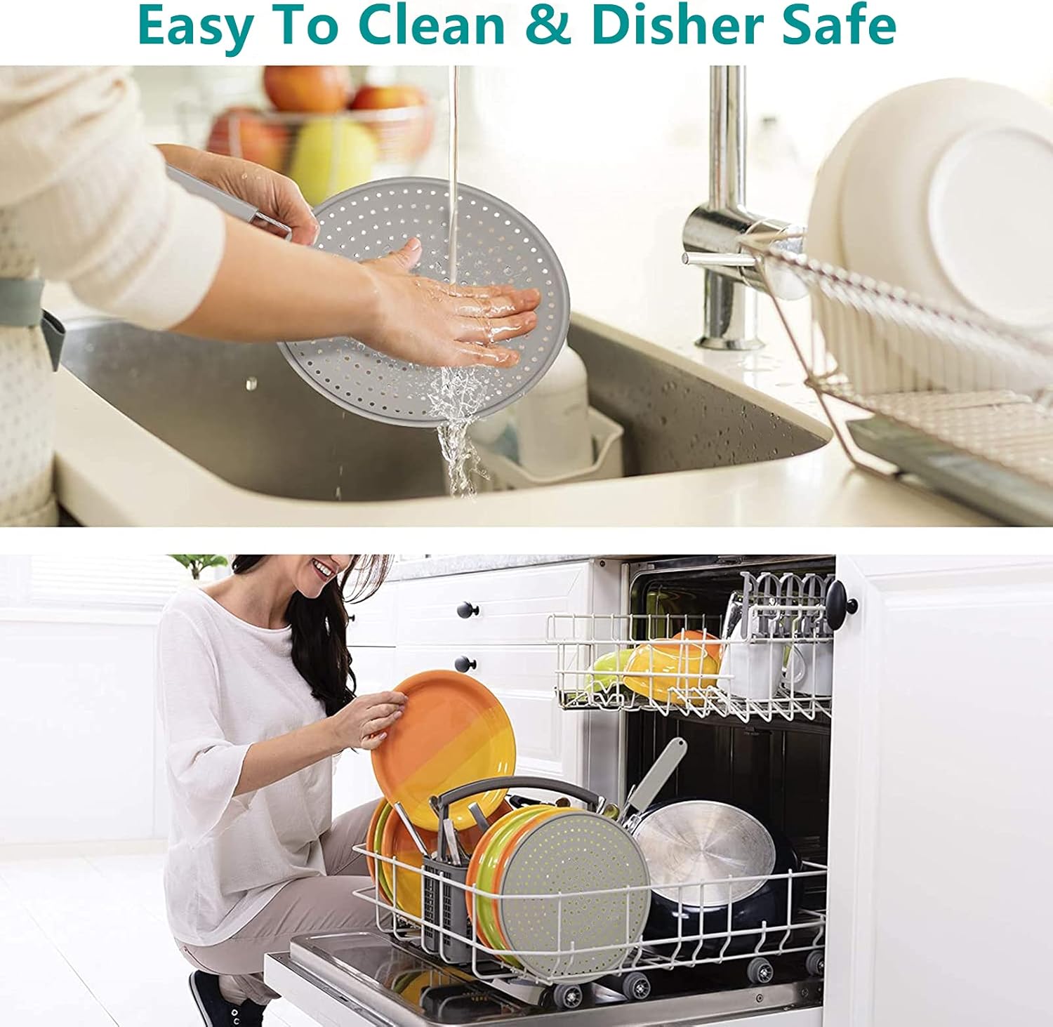 Splatter Screen for Frying Pan 11 inch MultiUse Splatter Shield