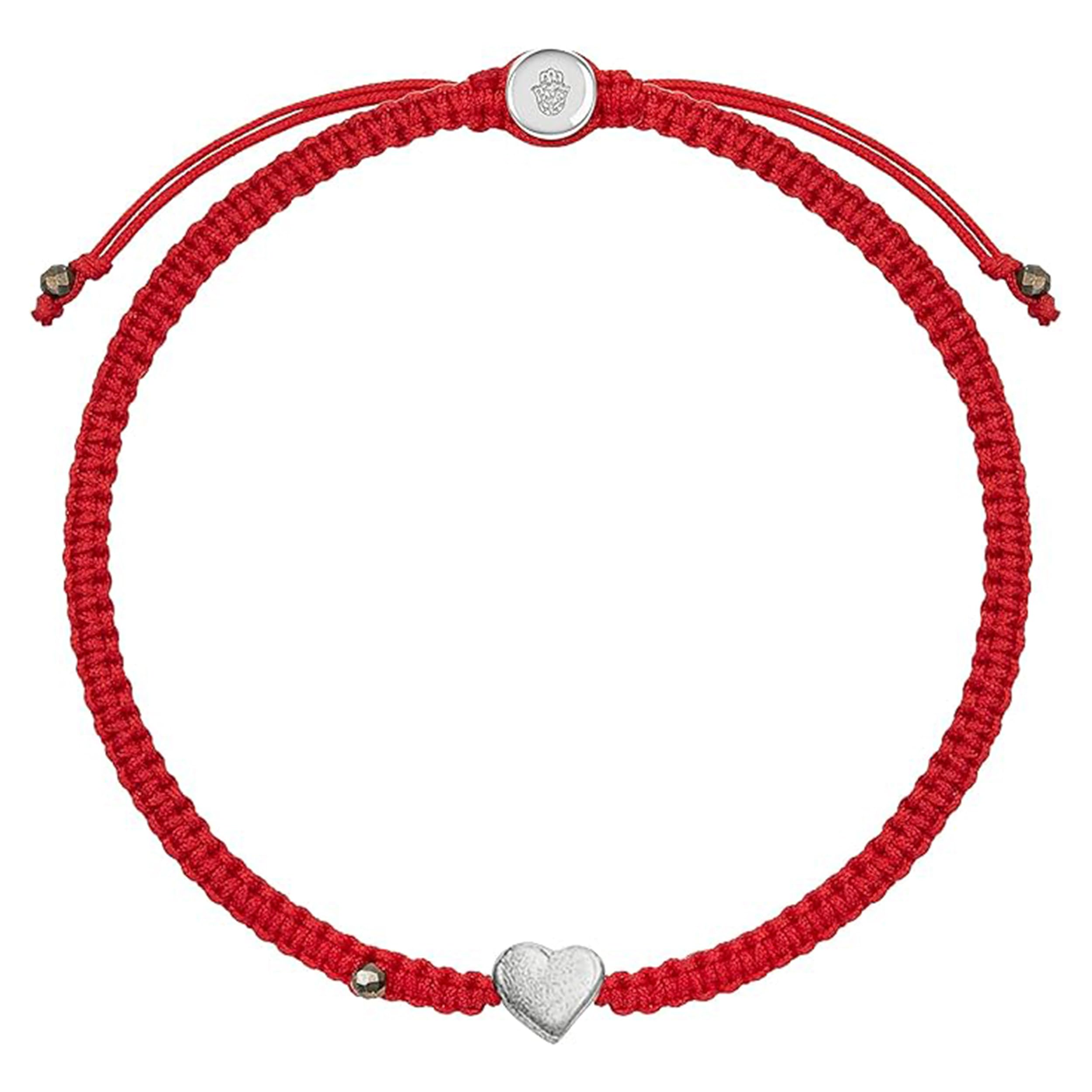 KARMA AND LUCK Adjustable Red String Bracelet, 18K Charm for Women, Handmade in Bali for Luck & Success