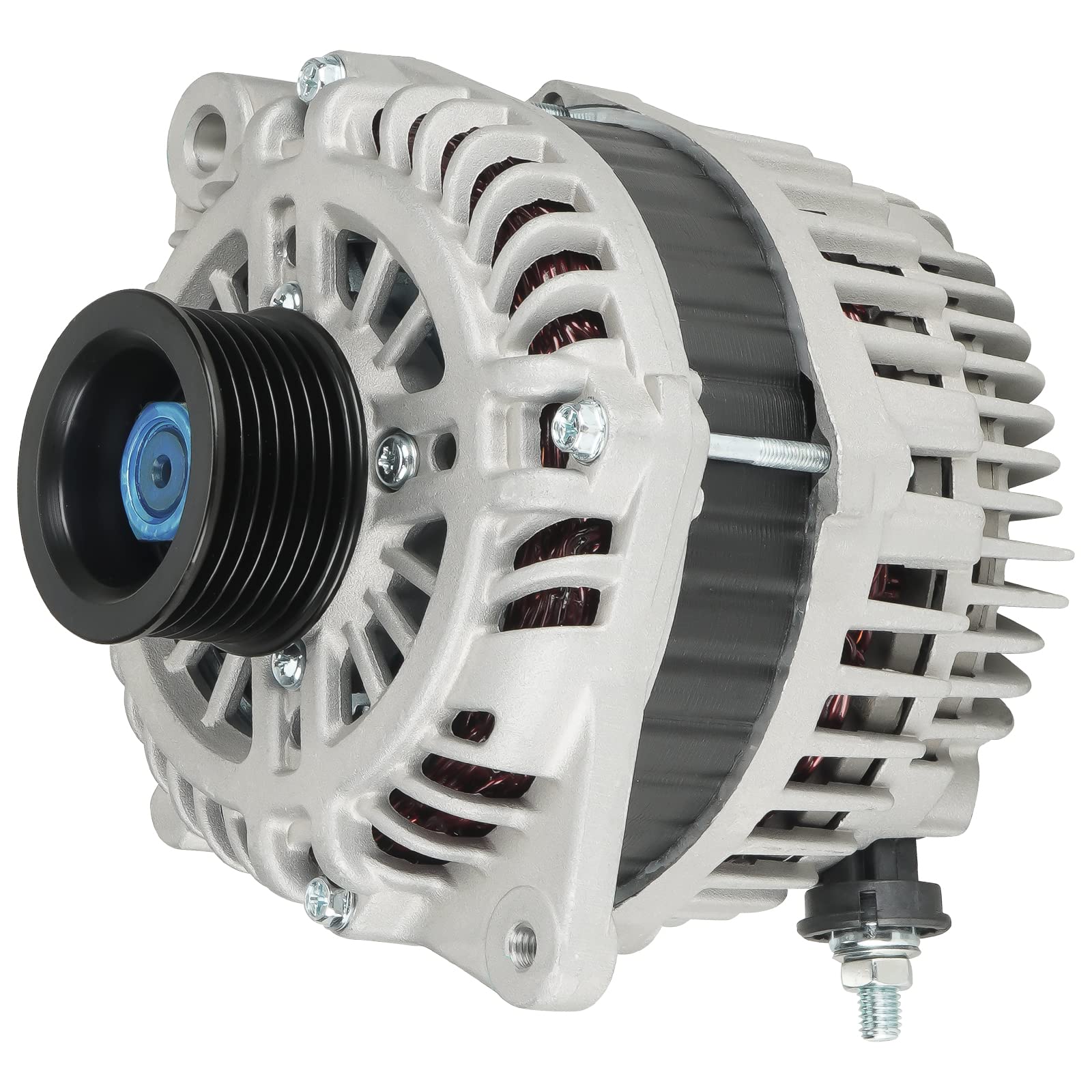 Alternator Replacement Compatible with 2011-2017 Nissan Quest 3.5L, 2009-14 Murano 3.5L, 2007-2010 Altima 3.5L, 2009-2010 Maxima 3.5L Replace A003TJ1791