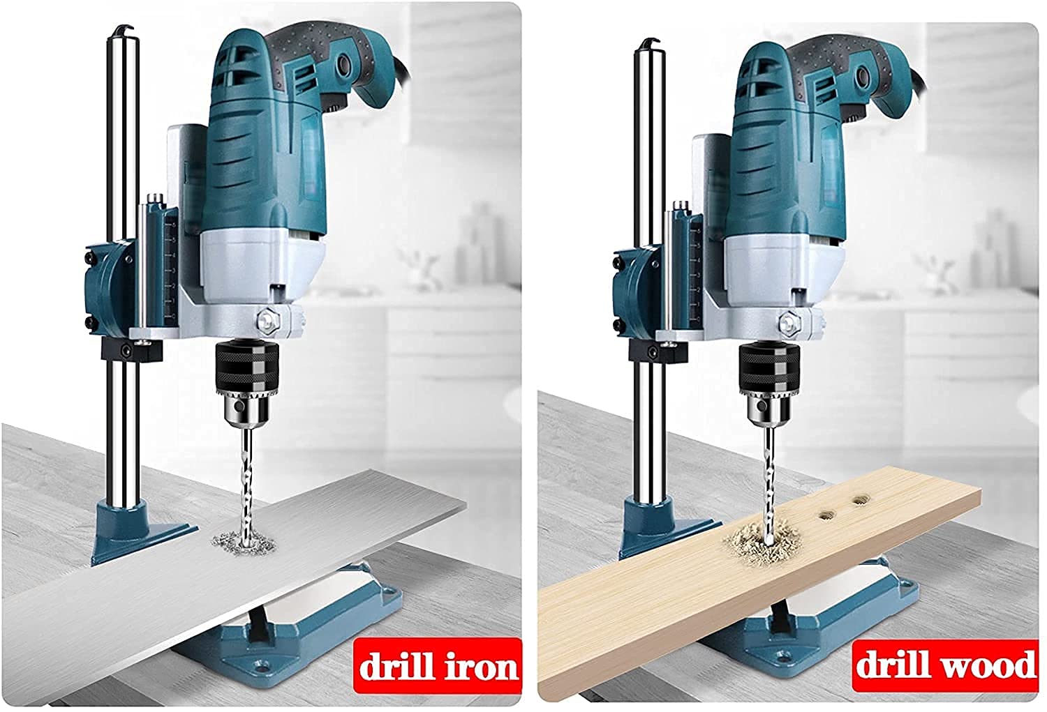Drill Press Stand with Vise? Drill Press Stand for Rotary Tool? Benchtop Drill Presses for Hand Drill? Workbench Workstation Repair Tool for Precision Drilling? Home