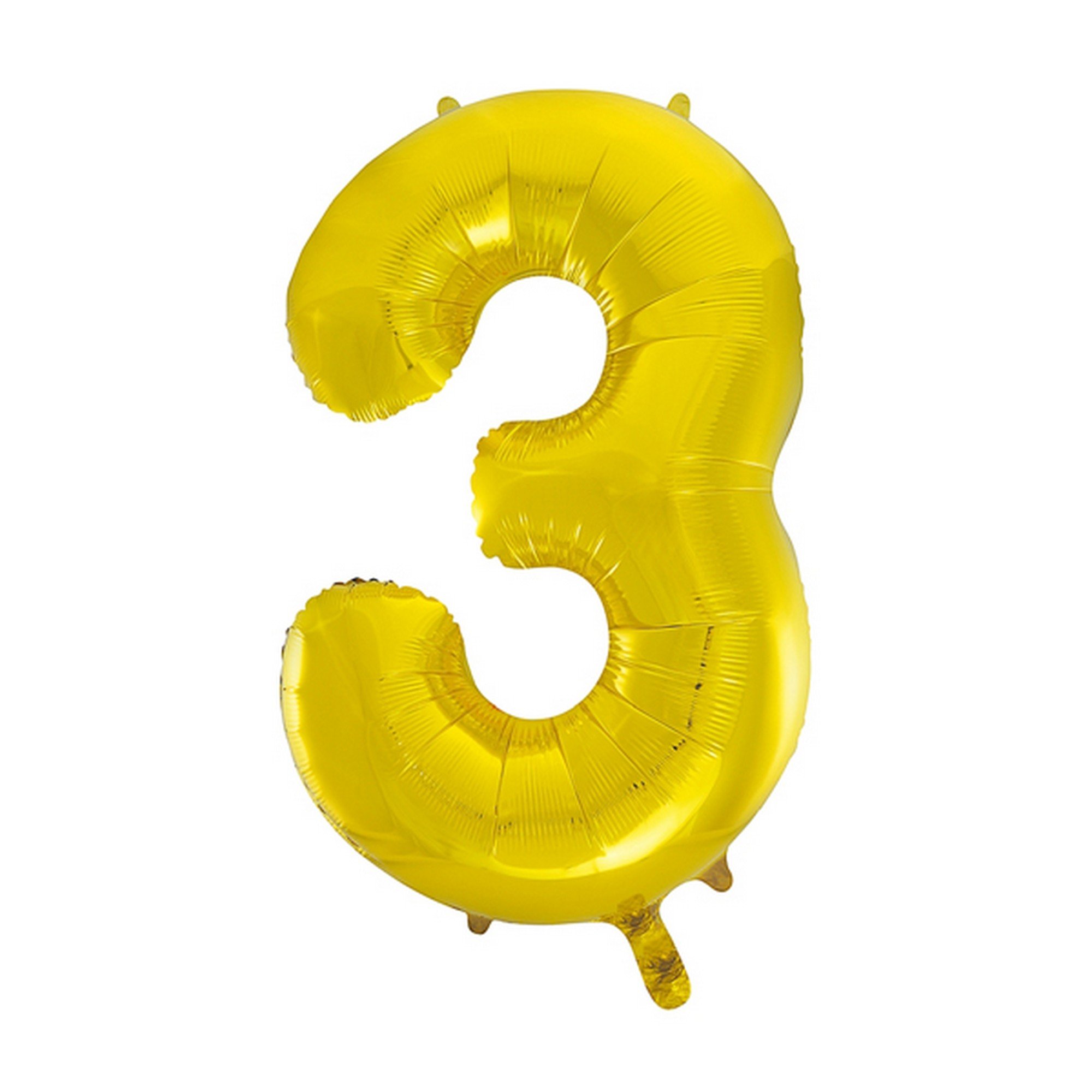Balon foliowy w kształcie liczb, duży, 86,4 cm