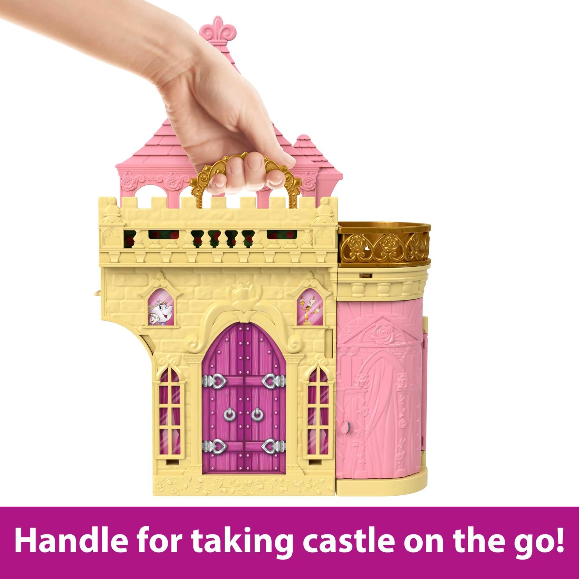 Mattel Disney Princess Belle Storytime Stackers domek do zabawy