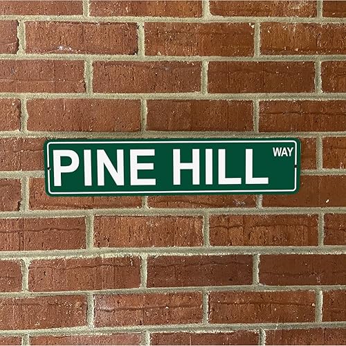 Vista 343 de Ohio Mountains Pick Your Mountain Compatible/repuesto para Ballards Hill United States Mountain Aluminio Metal Tin Street Sign Style decoración