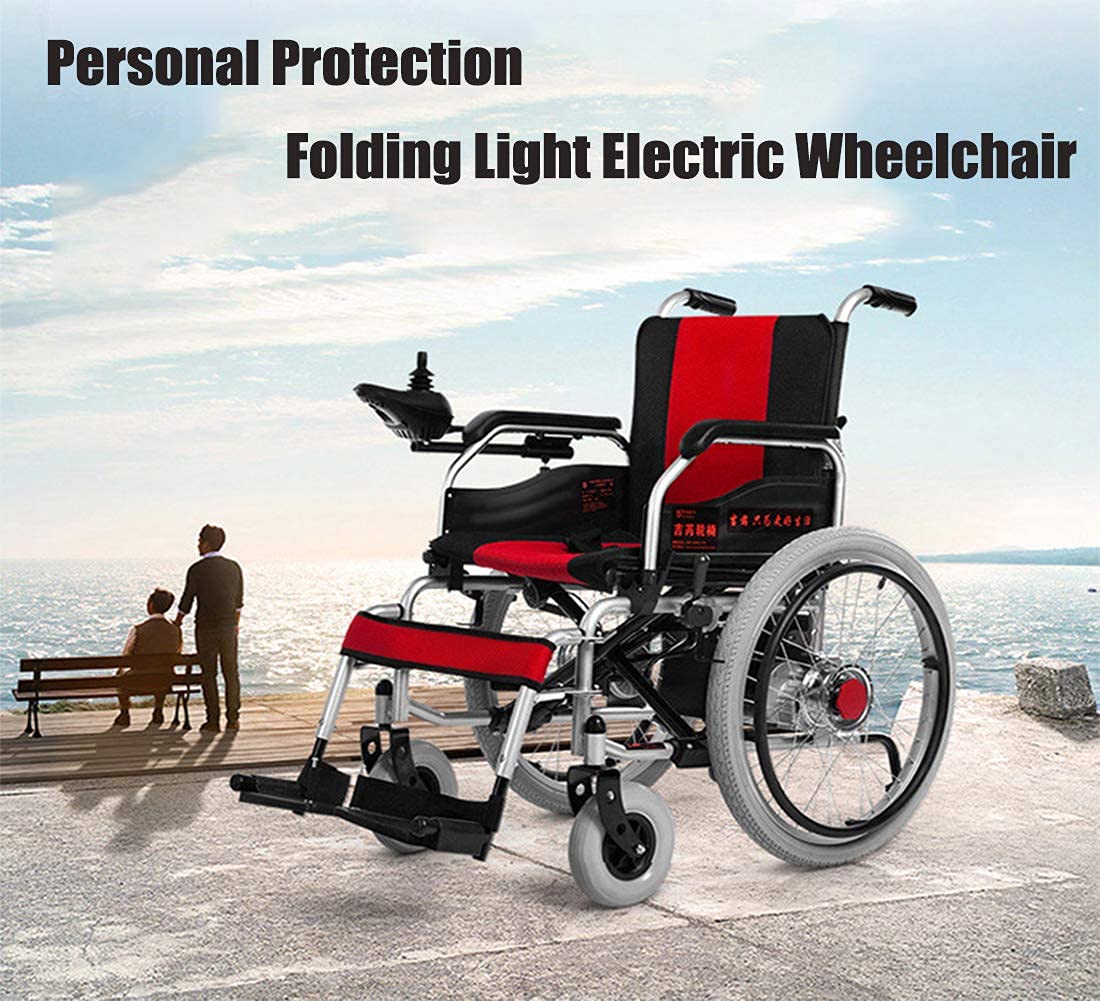 Petit fauteuil roulant pliable léger pour la aison et les déplaceents