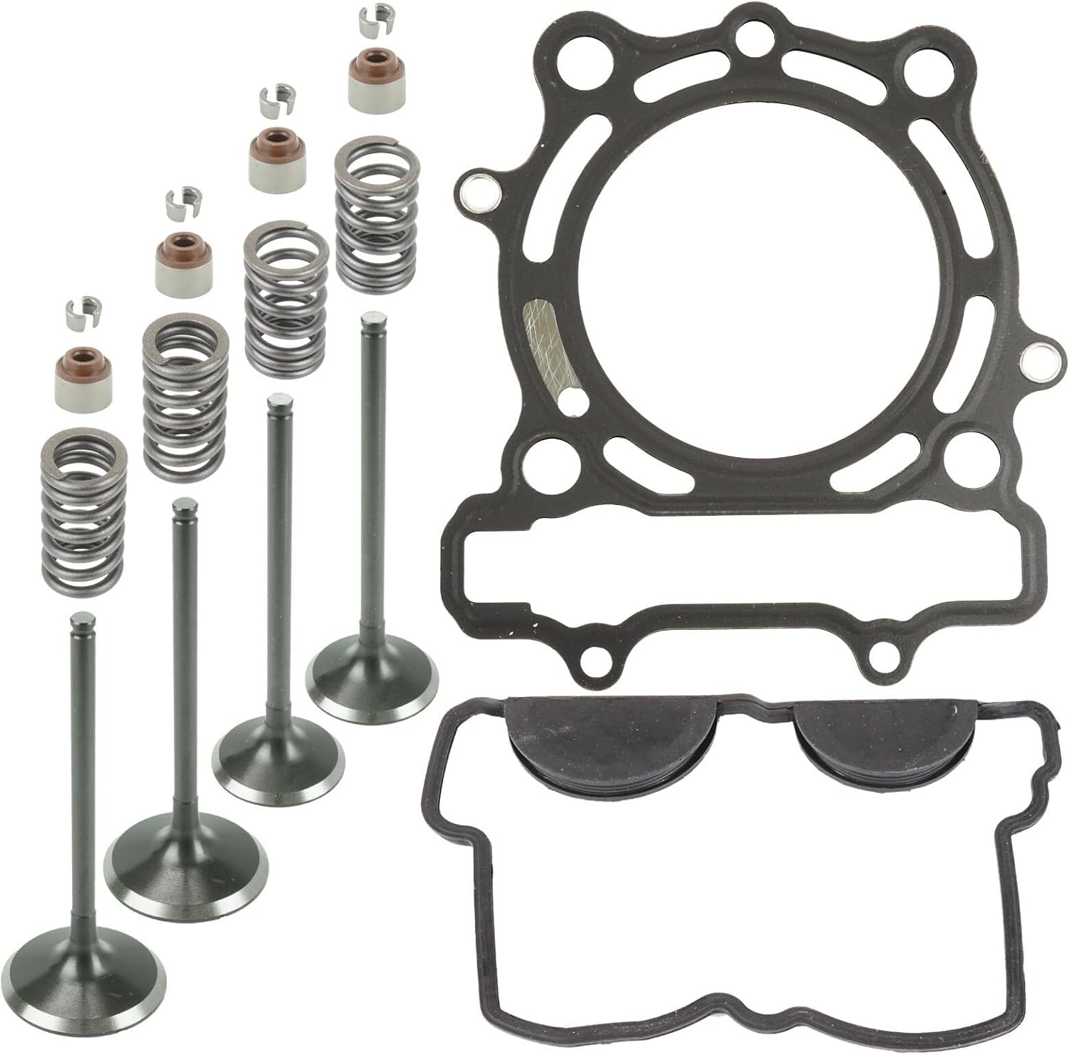Powersports Replacement Parts for Cylinder Intake Exhaust Gasket Valve Kit For Kawasaki KX250F 2009-2016 Mod-C33C-57912