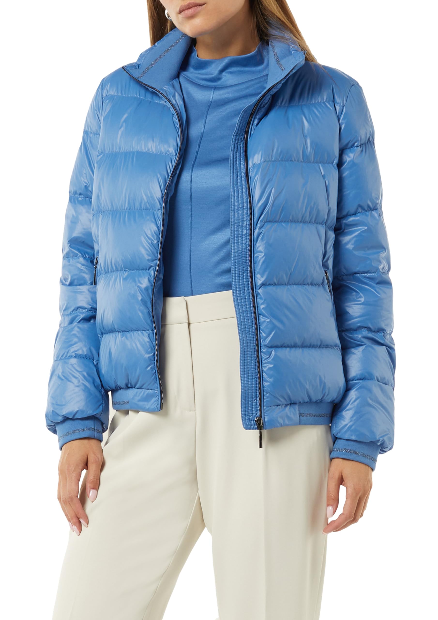 Veste courte-pointée femme Comma 2154892 mi-saison chic - 8