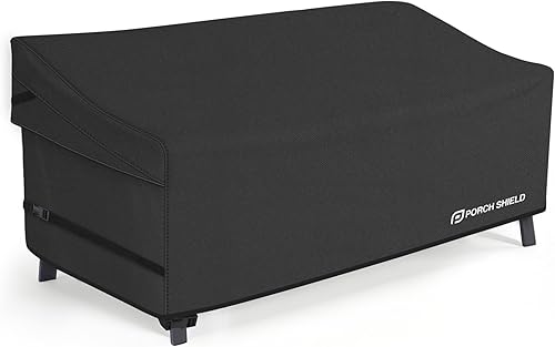 Porch Shield Funda impermeable para sofá de asiento profundo para exteriores, funda de sofá para muebles de patio, 92 pulgadas de ancho x 40