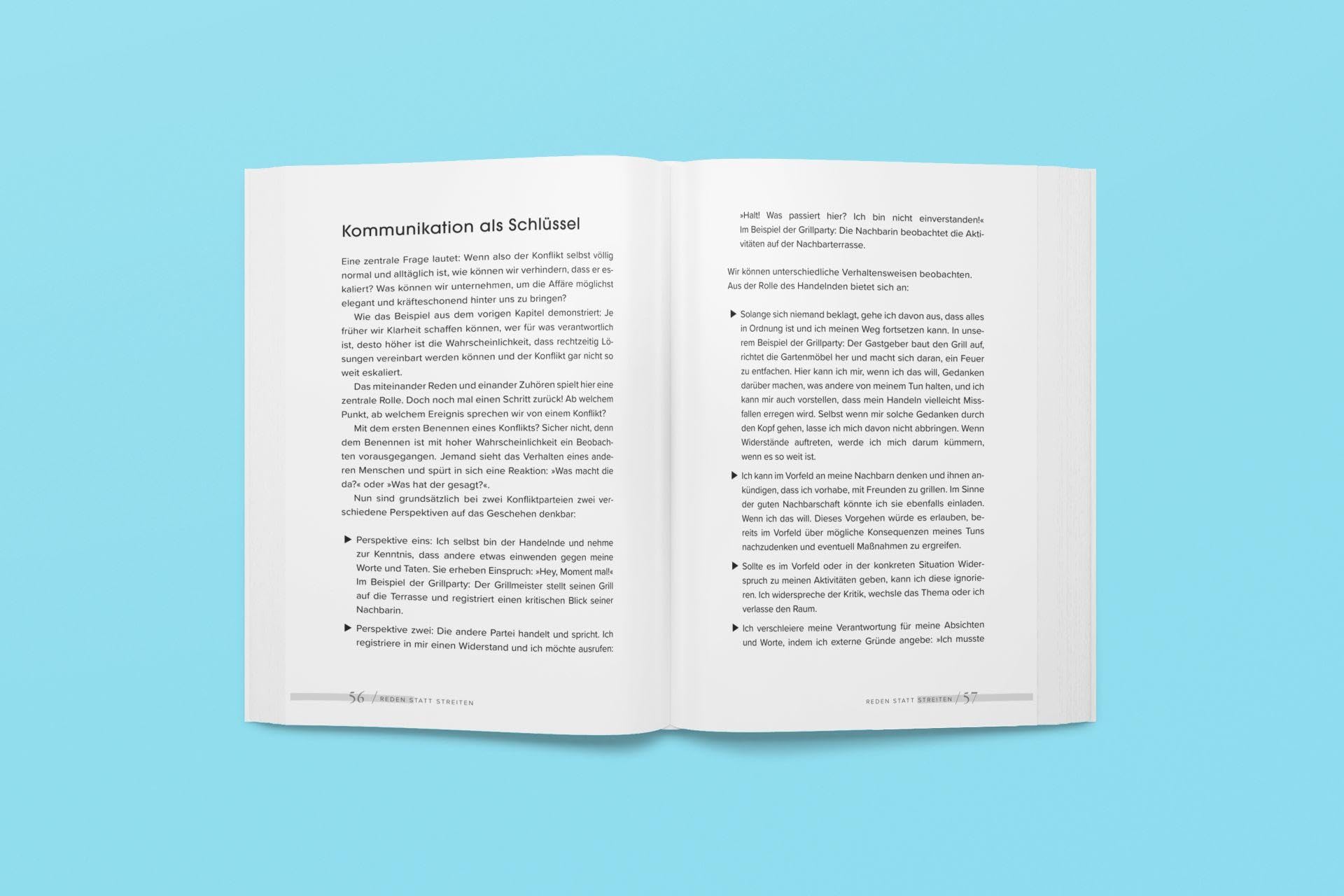 Reden statt streiten – 20 Strategien für konstruktive Lösungen im Alltag. Den richtigen Ton finden für respektvolle Kommunikation und klare Grenzen.
