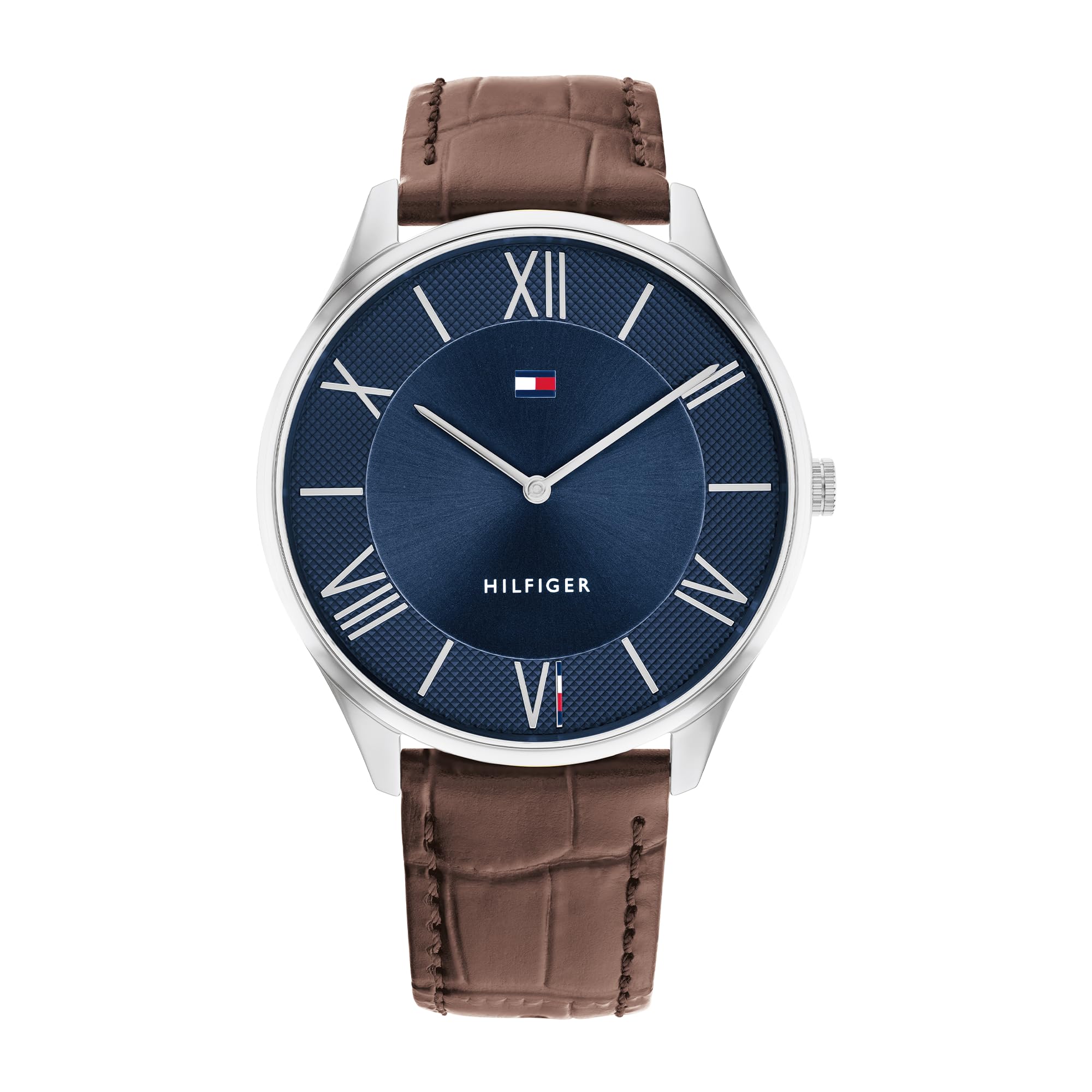 Tommy Hilfiger Orologio Analogico al Quarzo da uomo con cinturino in acciaio inossidabile o in pelle