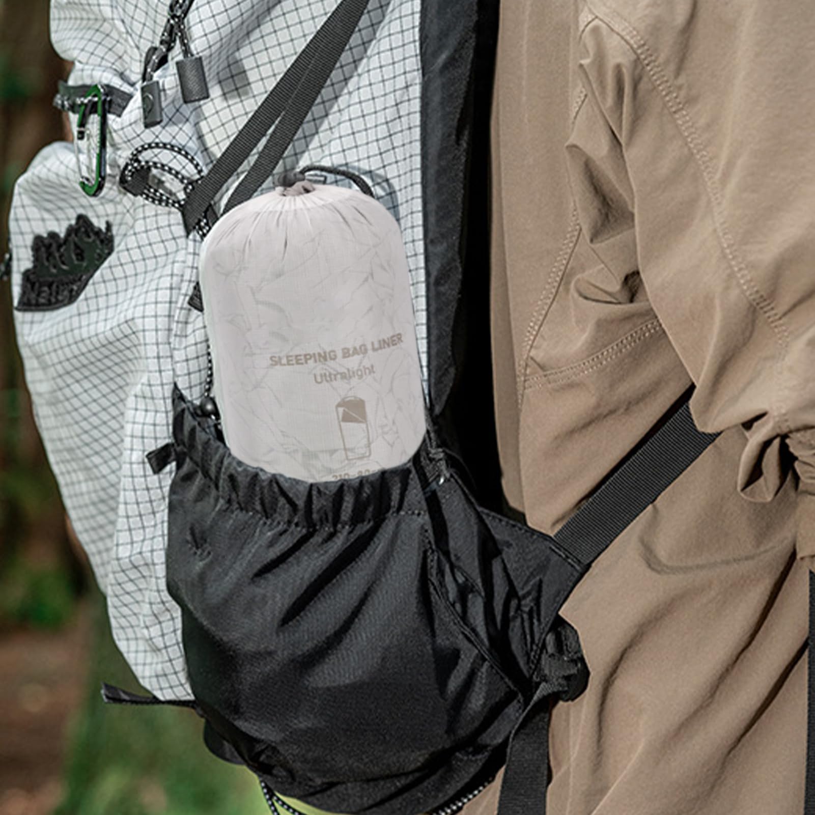Sacco a pelo per adulti, sacco a pelo per adulti, sacco a pelo portatile, per campeggio, viaggi, escursionisti, avventura, festival, partecipanti ostello