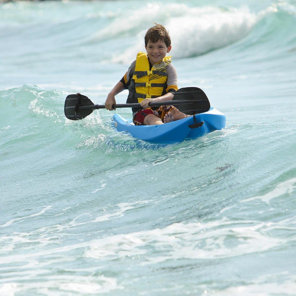 LIFETIME Youth Wave Kayak (Paddle Included), Blue, 6'