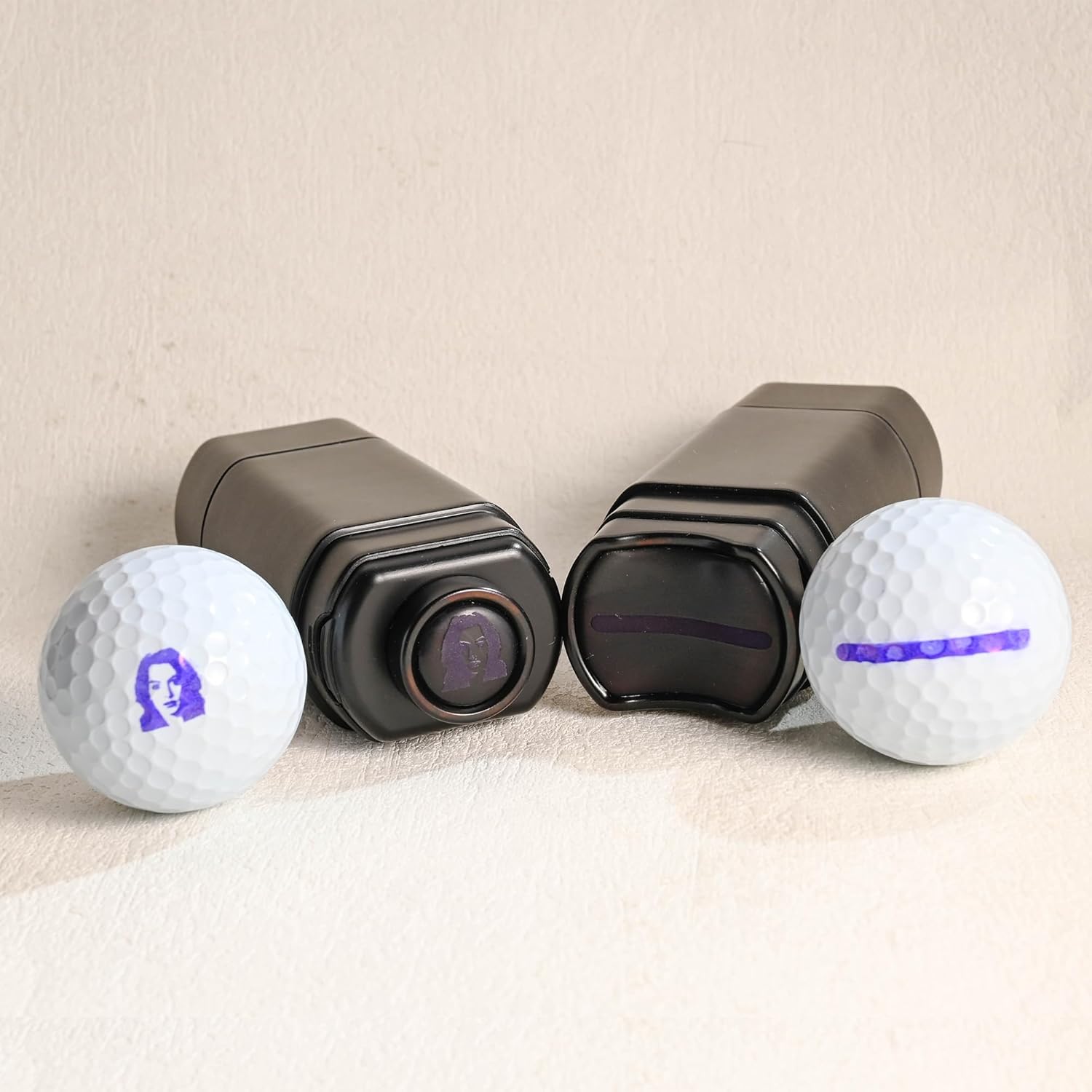 Custom Photo Face Golf Ball Stamp, Custom Portrait Golf Ball Marker, 2-in-1 Golf Ball Stamper, Golf Ball Line Marker & Alignment Tool, Golf Lover Gift