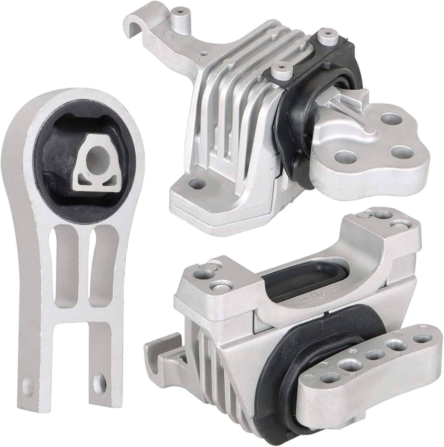 GXYWADY Engine Motor & Transmission Mount 3Pcs Set Replacement for Cherokee 2.4L 2014-2019