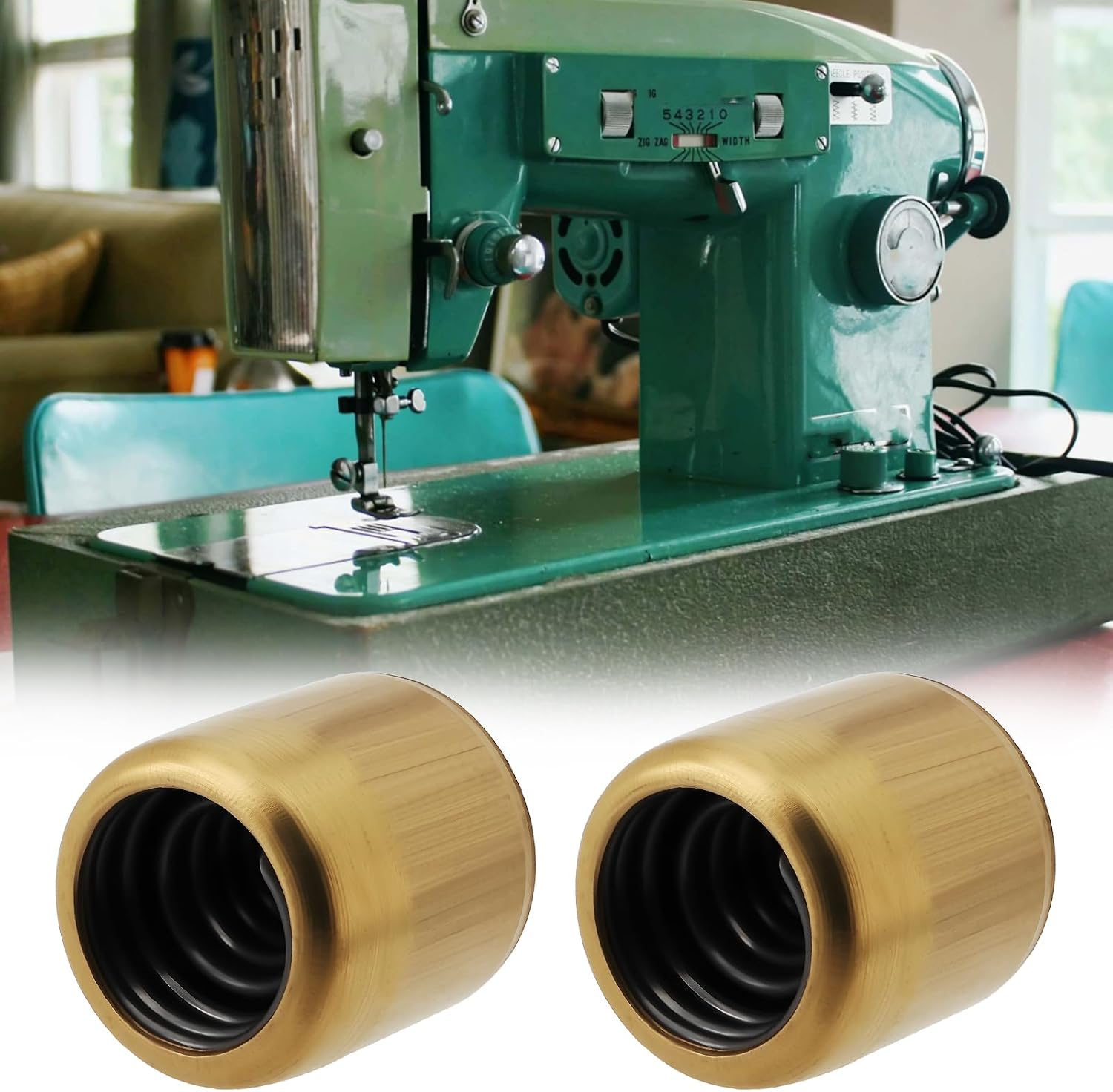 Create idea 30pcs 6mm Press Fit Button Copper Oiler for Old-fashioned Machinery Lubrication