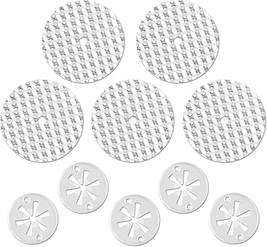 5 Set Car Heat Shield Repair Kit with Washers,Exhaust Heat Shield Clips for Underbody,Professional Car Accessories Car Clips Replacement OEM Number 6715468,N90335004,N9033500