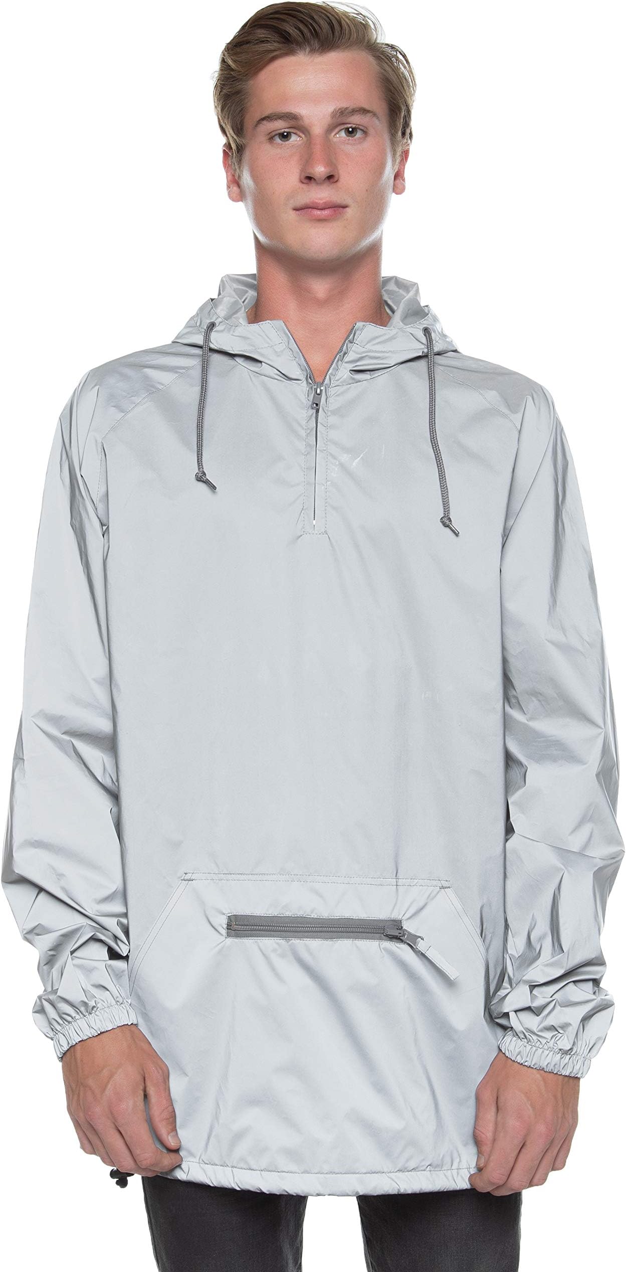 adidas reflective windbreaker