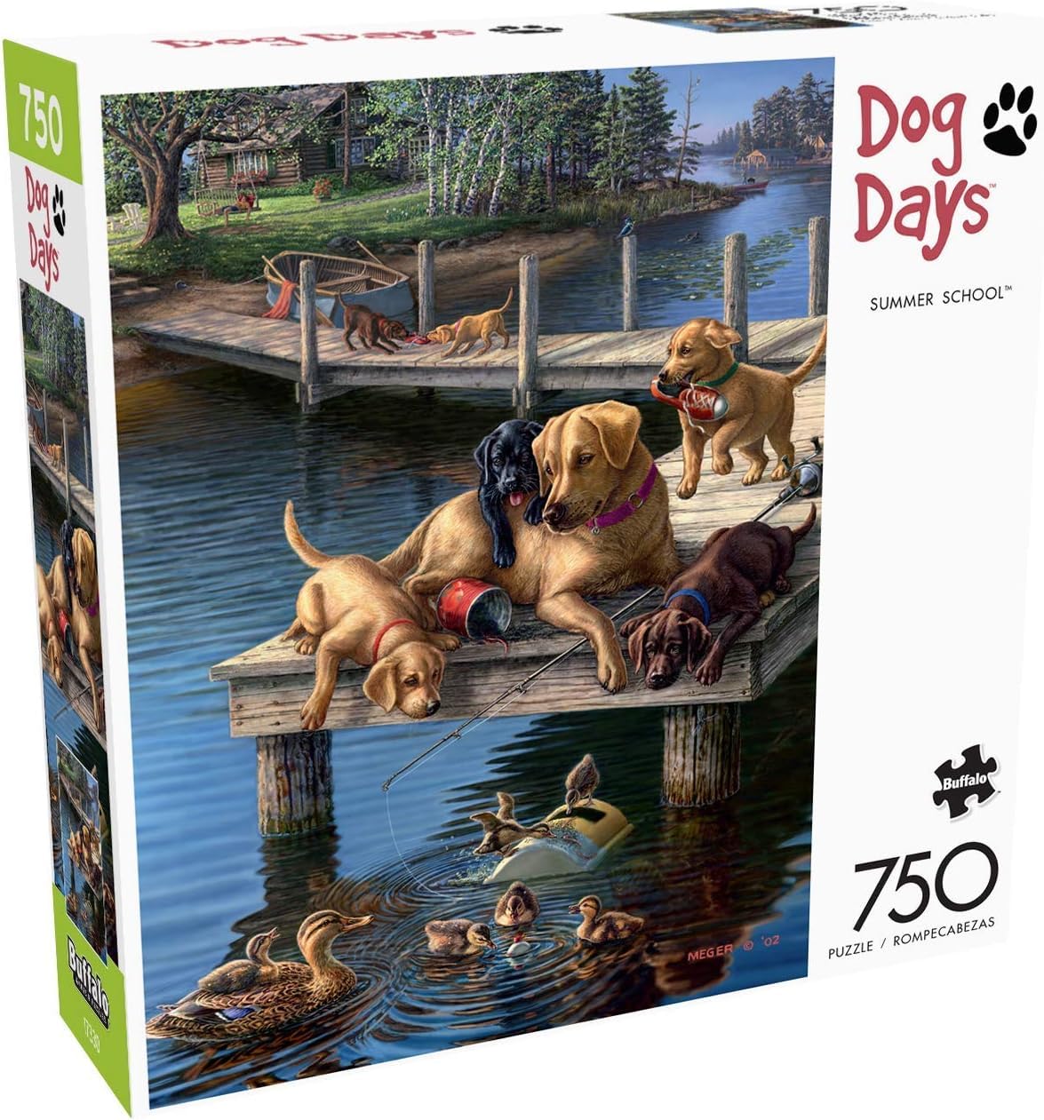 Buffalo Games - Summer School - 750 Piece Jigsaw Puzzle